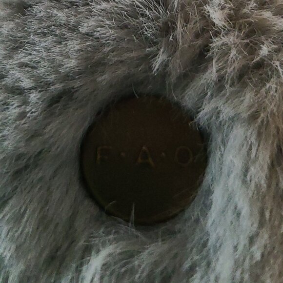 F.A.O. SCHWARZ CHEERS 4 ANTLERS WEAR & SHARE HEADBAND 12'' PLUSH HUSKY ITEM#2796 - Picture 5 of 10